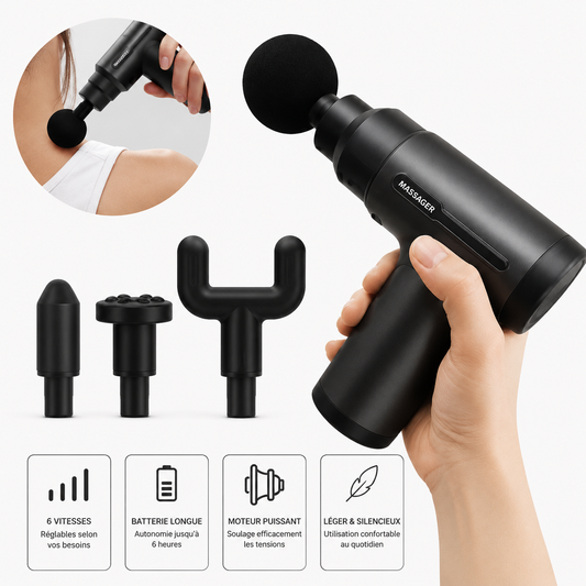 Pistolet de Massage Musculaire 🤩✅