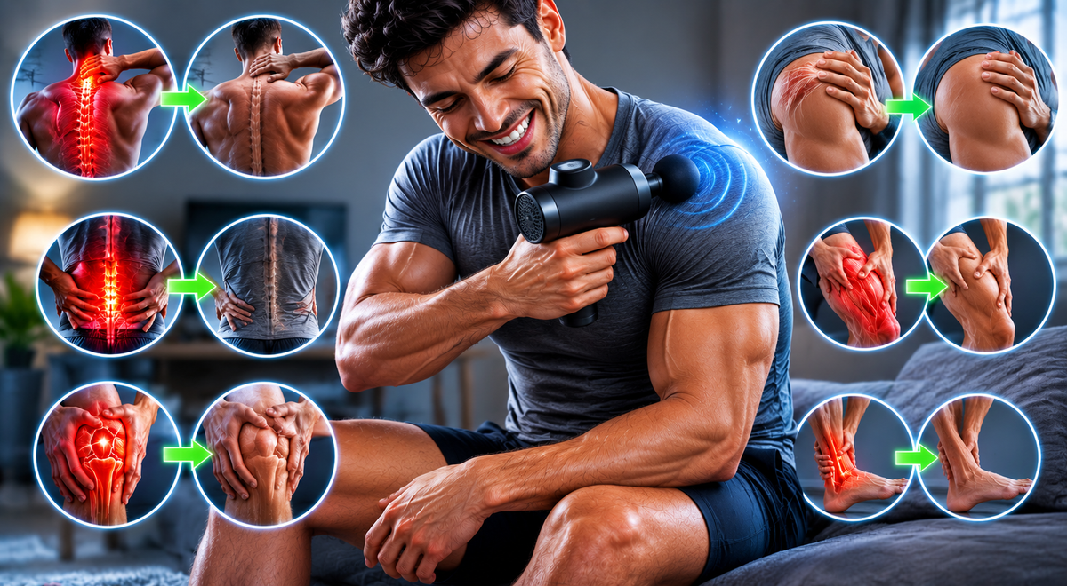 Pistolet de Massage Musculaire 🤩✅